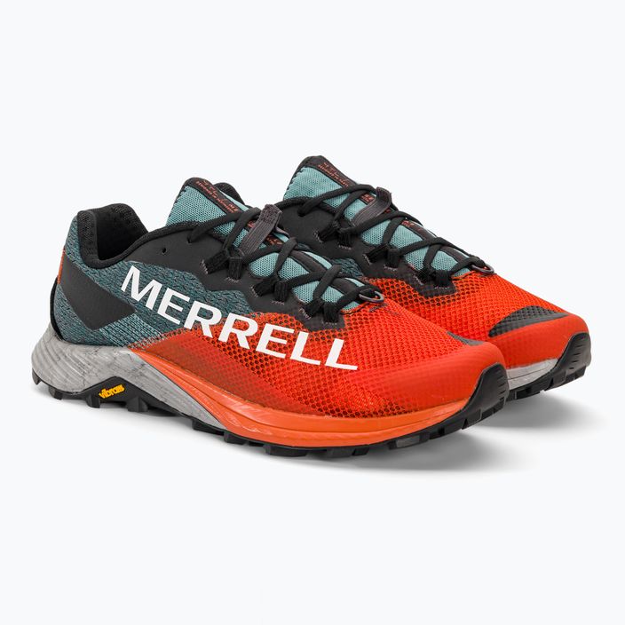 Vyriški bėgimo bateliai Merrell Mtl Long Sky 2 tangerine 4