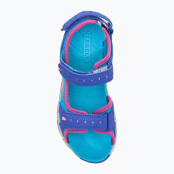 Merrell Panther Sandal 2.0 blue vaikiški turistiniai sandalai MK165939 6
