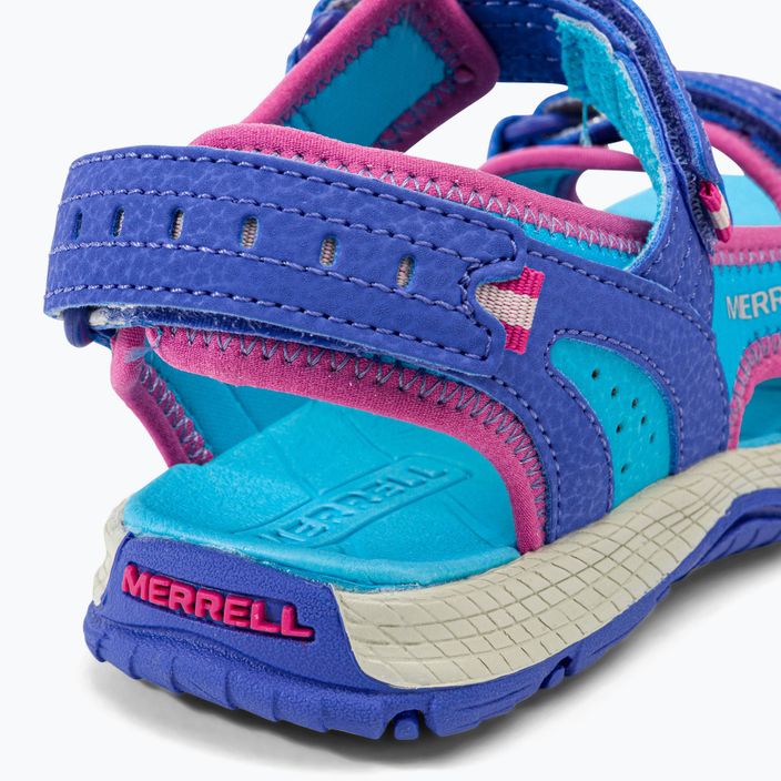Merrell Panther Sandal 2.0 blue vaikiški turistiniai sandalai MK165939 9