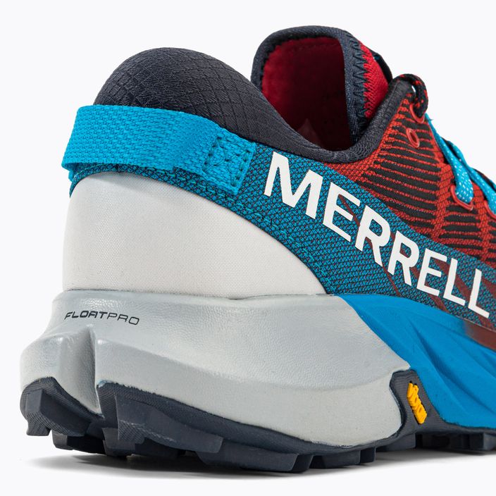 Vyriški Merrell Agility Peak 4 raudonai mėlyni bėgimo bateliai J067463 9
