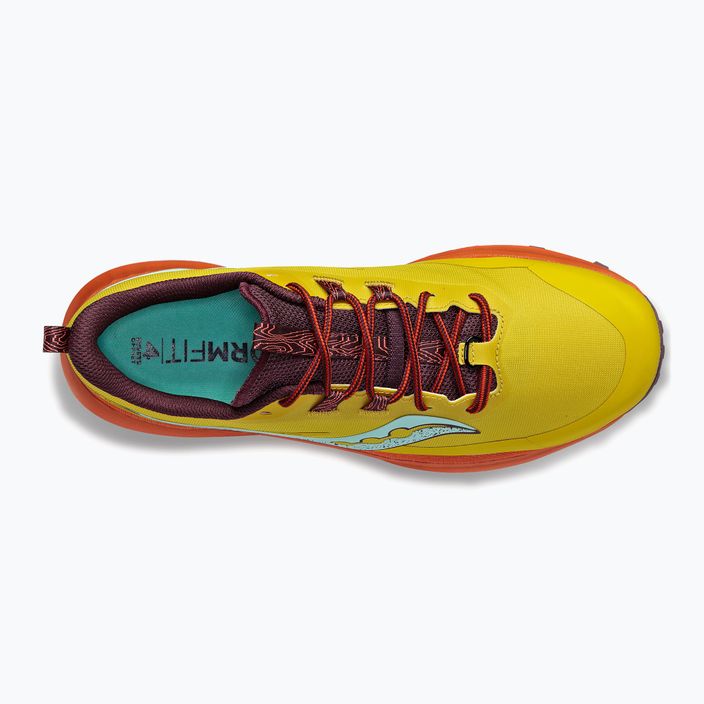Vyriški bėgimo bateliai Saucony Peregrine 13 yellow-orange S20838-35 14