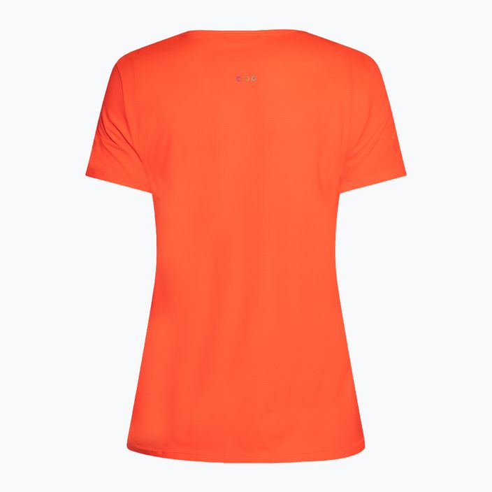 Moteriški bėgimo marškinėliai Saucony Stopwatch vizi red 2
