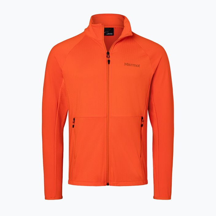 Vyriški marškinėliai Marmot Leconte Fleece sweatshirt orange 127705972