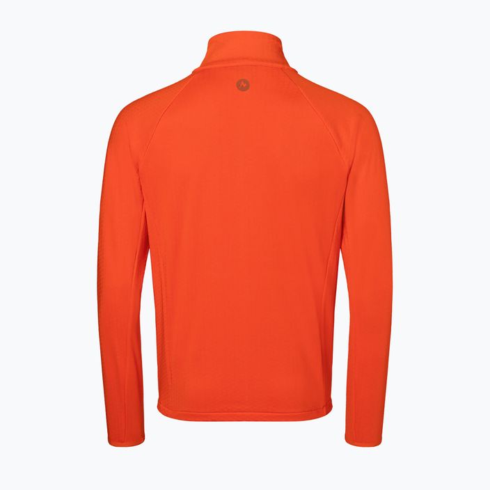 Vyriški marškinėliai Marmot Leconte Fleece sweatshirt orange 127705972 2
