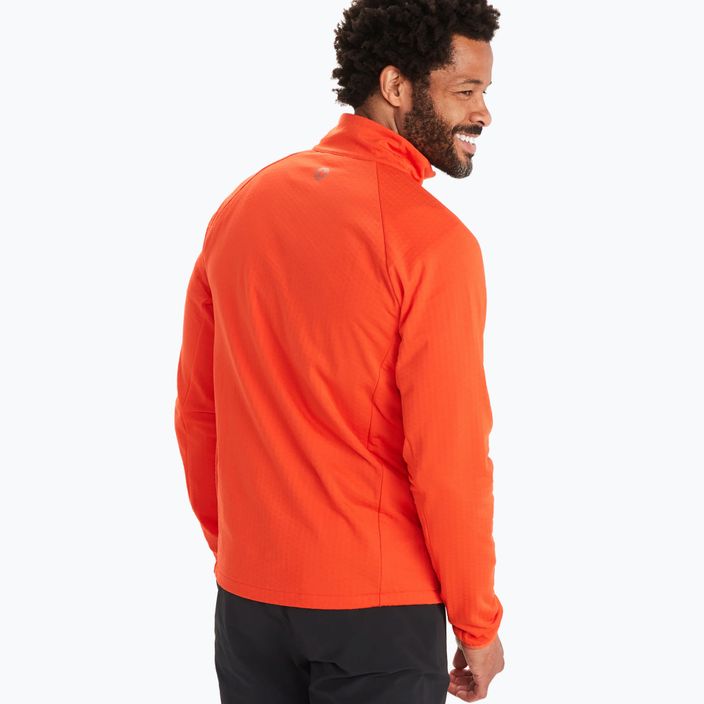 Vyriški marškinėliai Marmot Leconte Fleece sweatshirt orange 127705972 4