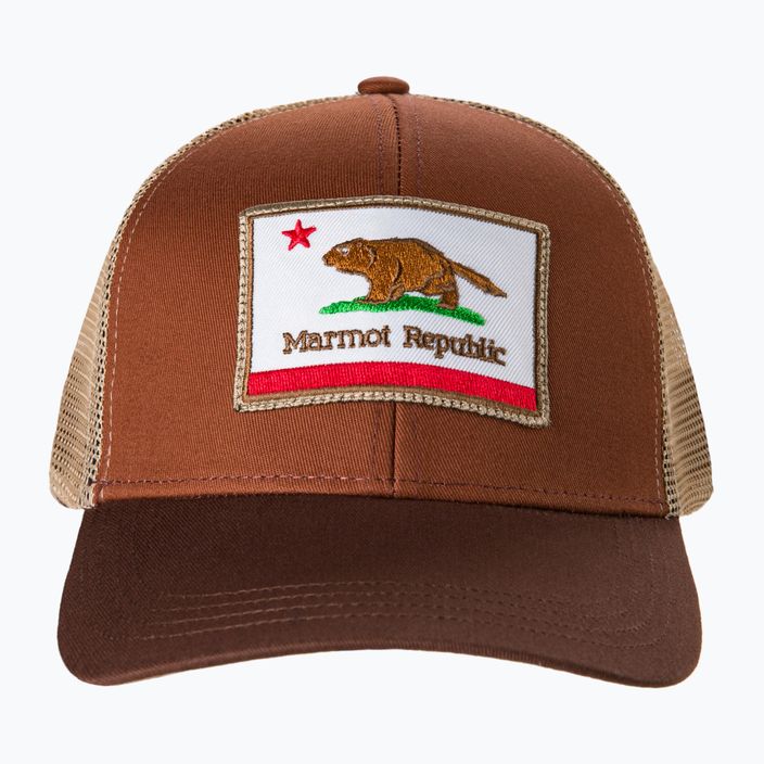 Marmot Retro Trucker vyriška beisbolo kepurė ruda 1641019685ONE 2
