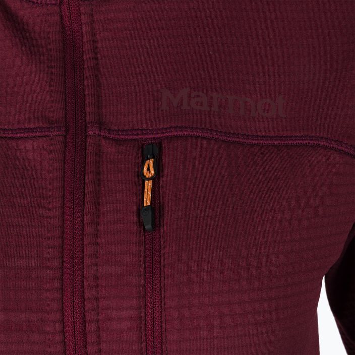 Marmot Preon moteriškas vilnonis džemperis bordo spalvos M12399 4