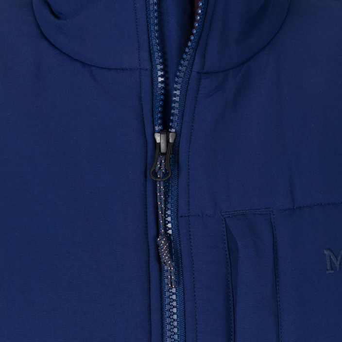 Marmot Wiley Polartec vyriškas vilnonis džemperis bordo ir tamsiai mėlynos spalvos M13190 4