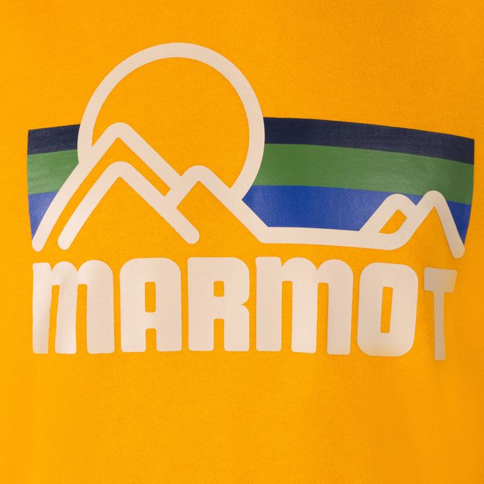 Vyriški Marmot Coastal Hood trekkinginiai džemperiai su gobtuvu geltonos spalvos M13635 3