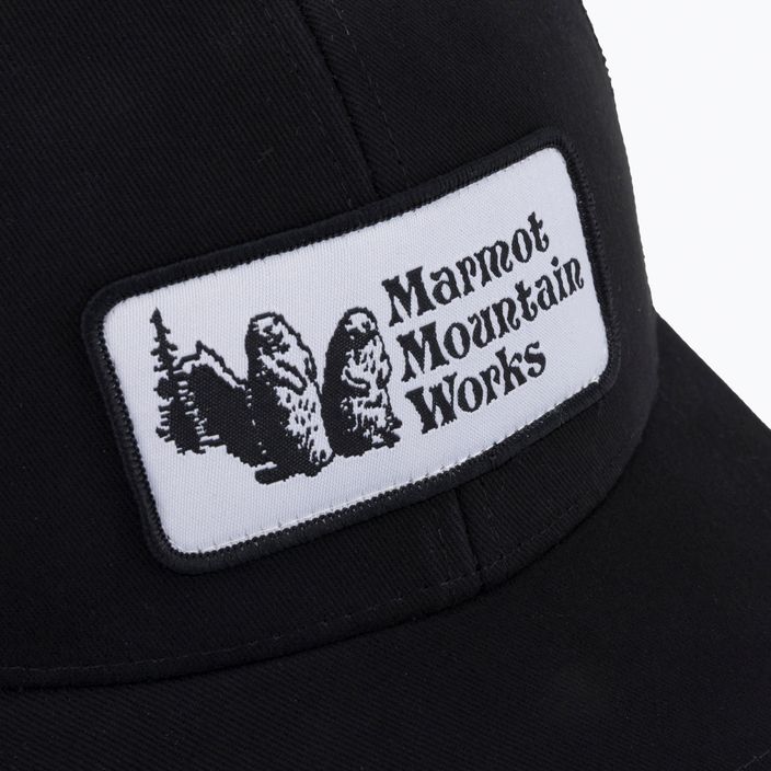 Marmot Retro Trucker beisbolo kepurė juoda M143131101 5