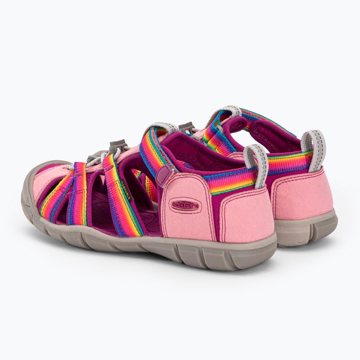Keen Seacamp II CNX rožinės spalvos vaikiški trekingo sandalai 1027421 3