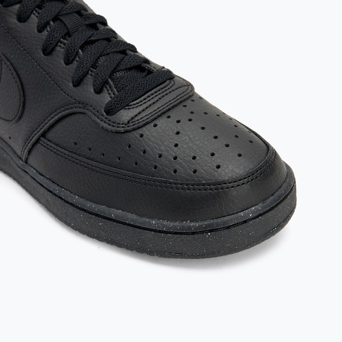 Vyriški batai Nike Court Vision Low Next Nature black / black / black 7