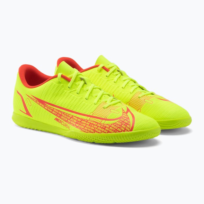 Vyriški futbolo bateliai Nike Vapor 14 Club IC yellow CV0980-760 5