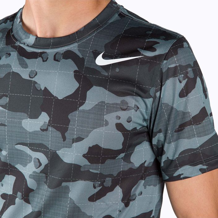 Vyriški Nike Dri-FIT pilki treniruočių marškinėliai DD6886-084 4