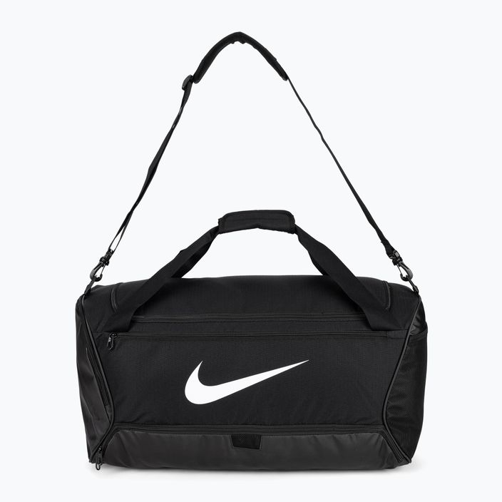 Treniruočių krepšys Nike Brasilia 9.5 60 l black/black/white 3