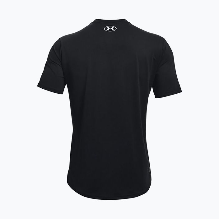 Under Armour UA Rush Energy vyriški treniruočių marškinėliai juodi 1366138 2