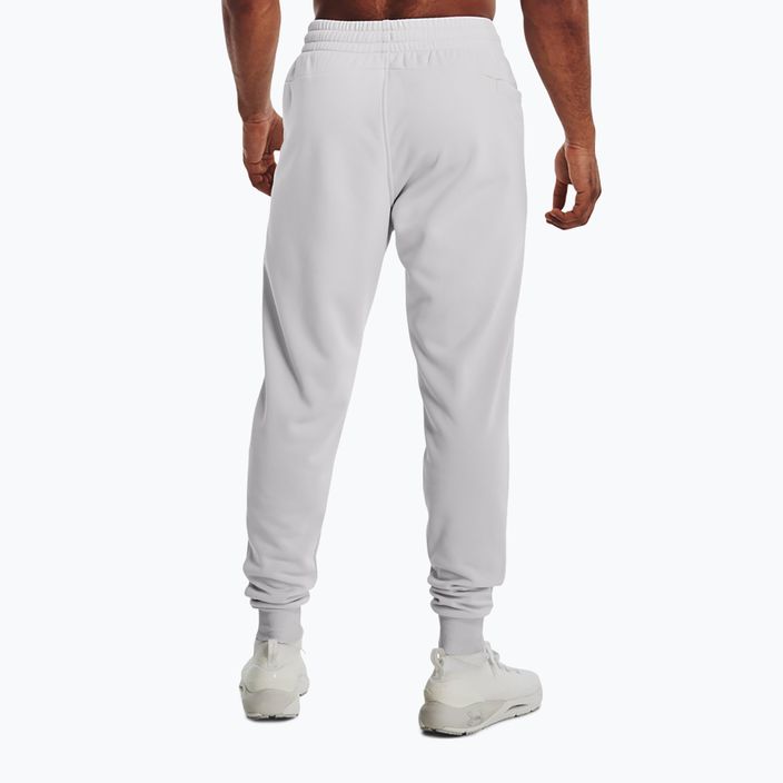 Under Armour vyriškos treniruočių kelnės Armour Fleece Joggers grey1373362 3