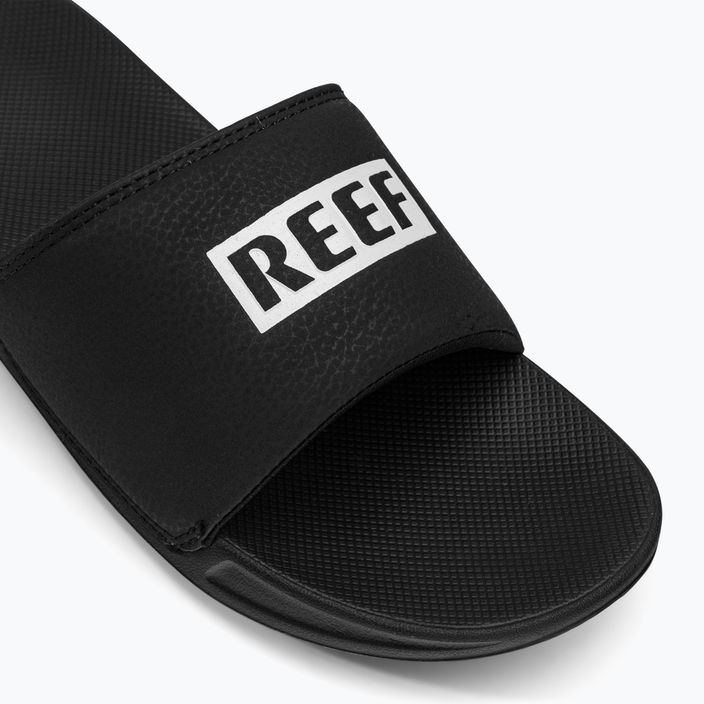 REEF One Slide vyriškos šlepetės juoda ir balta CI7076 7