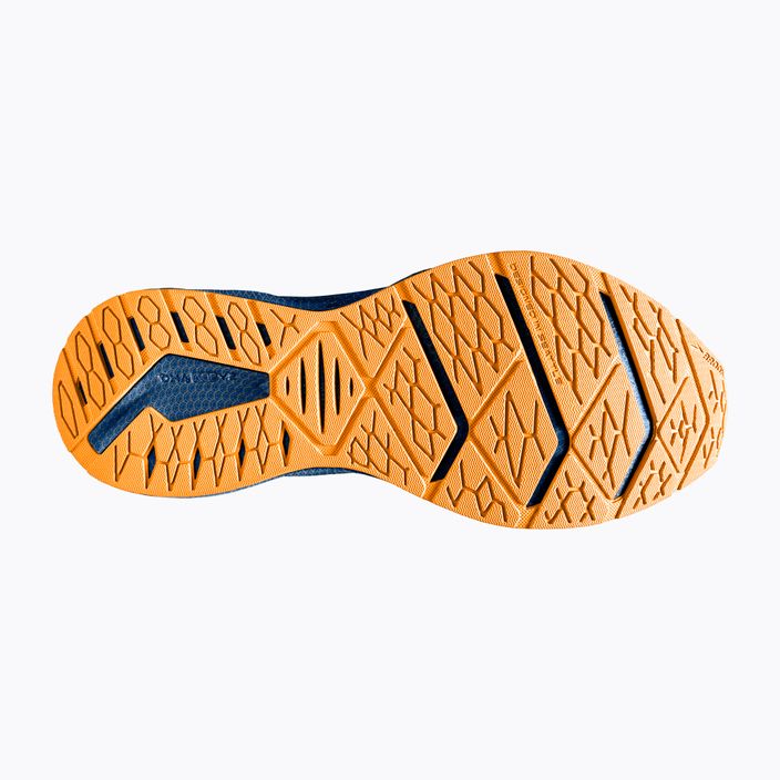 Brooks Levitate 6 classic blue/orange vyriški bėgimo bateliai 14
