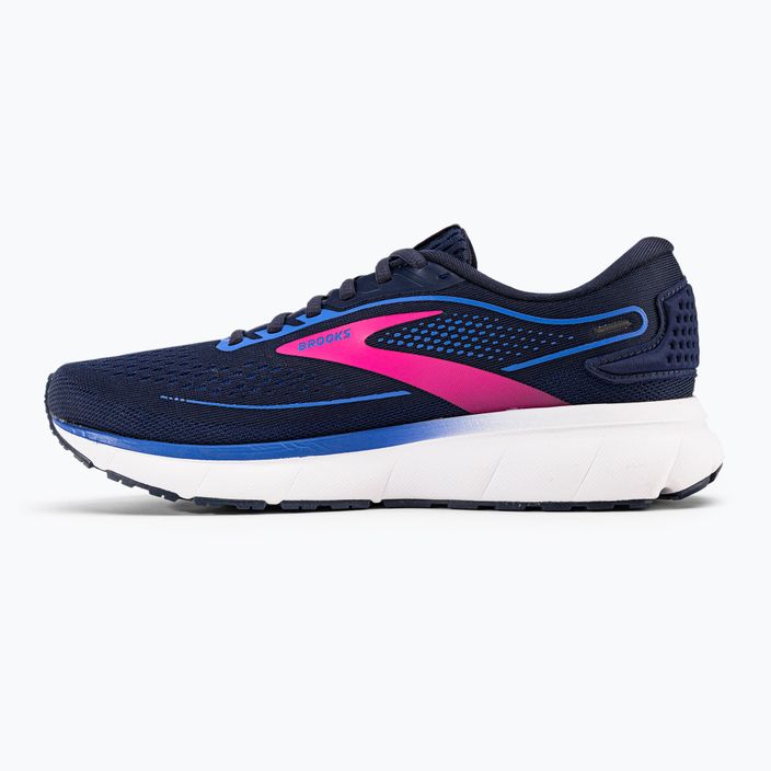 Brooks Trace 2 moteriški bėgimo bateliai Peacoat/blue/pink 3
