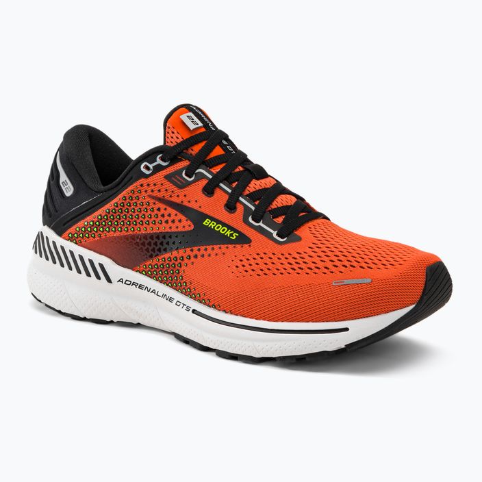 Brooks Adrenaline GTS 22 orange/black/white vyriški bėgimo bateliai