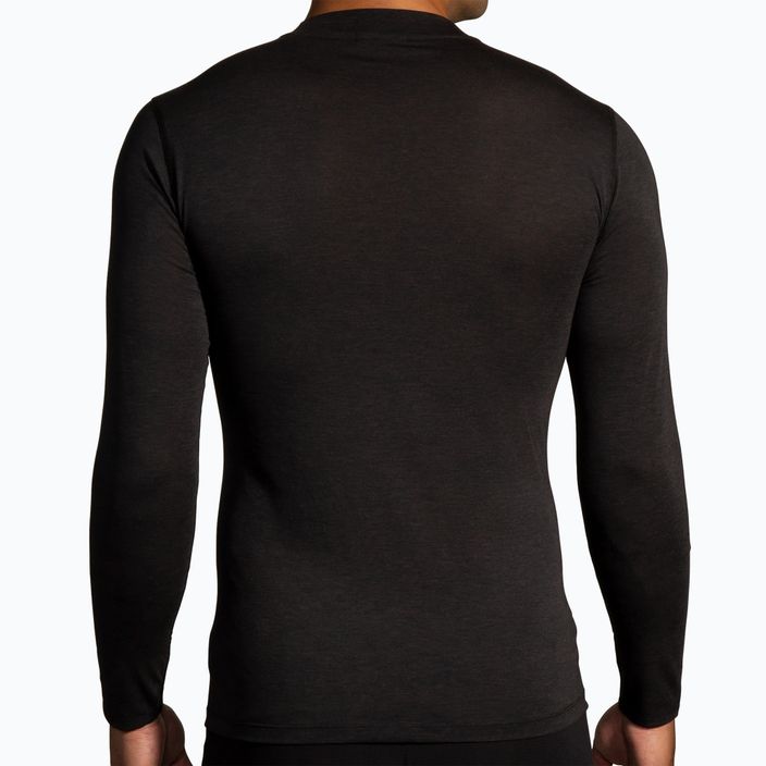 Vyriški bėgimo marškinėliai ilgomis rankovėmis Brooks High Point black 2