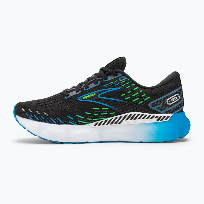 Vyriški bėgimo batai Brooks Glycerin GTS 20 black/hawaiian ocean/green 10