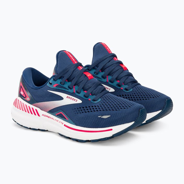 Moteriški bėgimo batai Brooks Adrenaline GTS 23 blue/raspberry/white 4