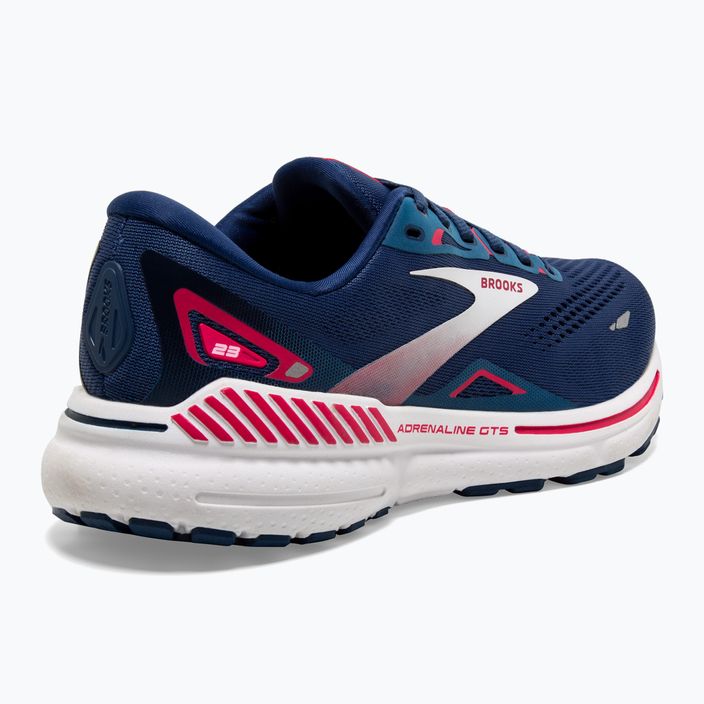 Moteriški bėgimo batai Brooks Adrenaline GTS 23 blue/raspberry/white 8