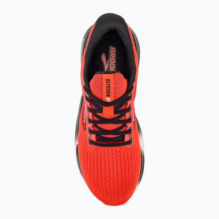 Vyriški bėgimo bateliai Brooks Glycerin 21 grenadine/salsa/black 7