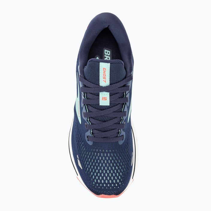Moteriški bėgimo batai Brooks Ghost 15 peacoat/canal blue/rose 6
