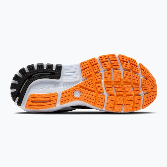 Vyriški bėgimo bateliai Brooks Ghost 16 black/orange/white 6