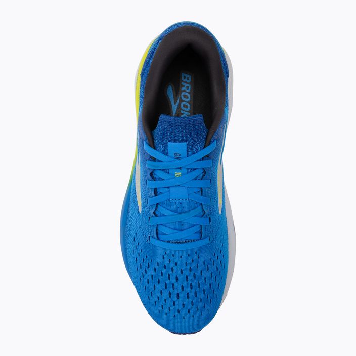 Vyriški bėgimo bateliai Brooks Ghost 16 electric blue/navy/lemon 5