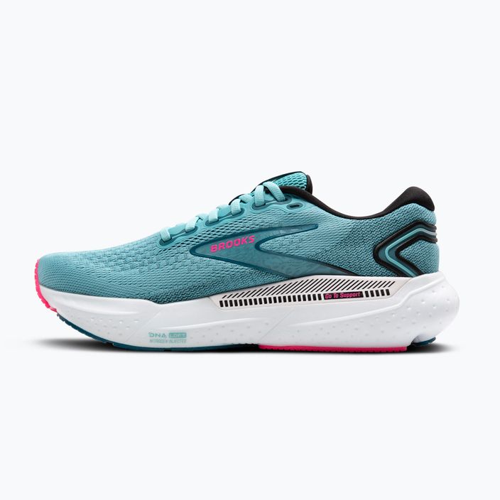 Moteriški bėgimo bateliai Brooks Glycerin GTS 21 moroccan blue/aqua/pink 10