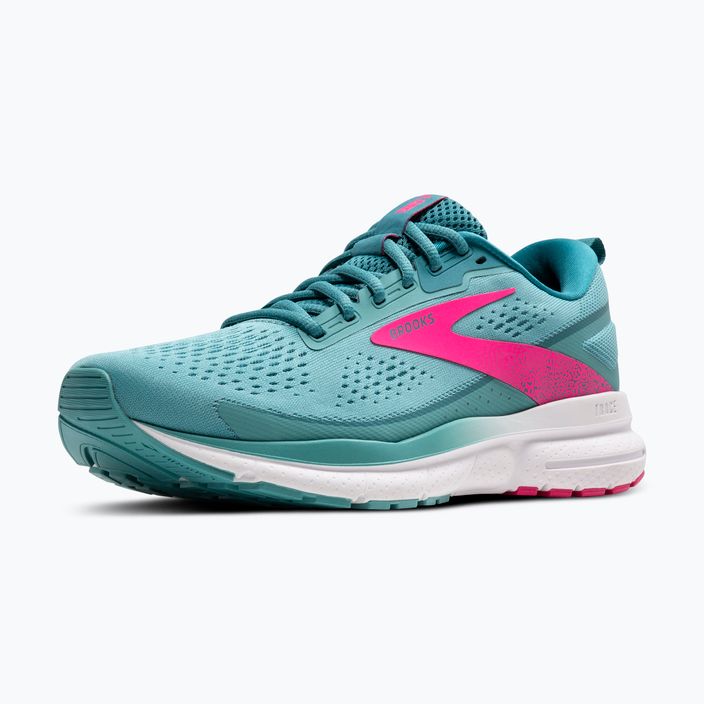 Moteriški bėgimo bateliai Brooks Trace 3 aqua/storm/pink 11