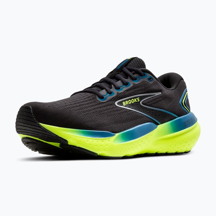 Vyriški bėgimo bateliai Brooks Glycerin 21 black/blue/nightlife 4