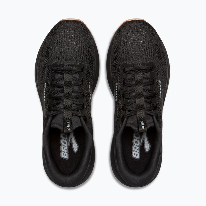 Vyriški bėgimo bateliai Brooks Revel 7 black/black 12