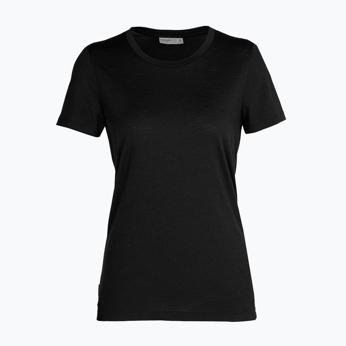 Icebreaker Tech Lite II moteriški trekingo marškinėliai juodi 5