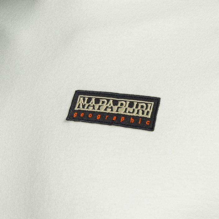Vyriški marškinėliai Napapijri S-Iaato white whisper 3