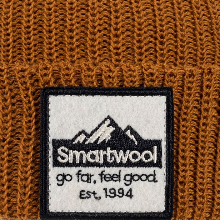 Smartwool Patch brown žieminė kepurė SW011493G36 4