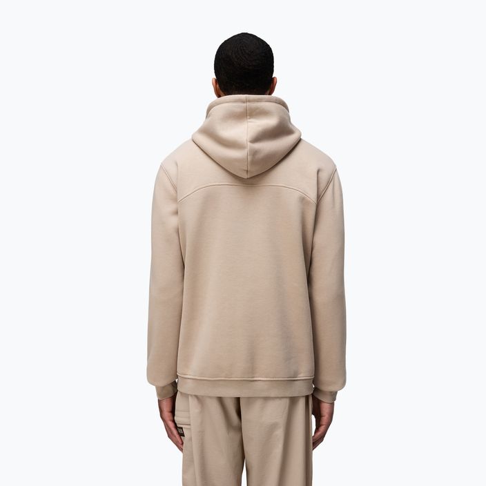 Vyriškas džemperis Napapijri B-Badge Half Zip Hooded beige rocky 3