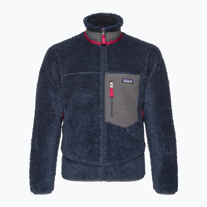 Vyriškas šiltas džemperis Patagonia Classic Retro-X new navy w/wax red 3