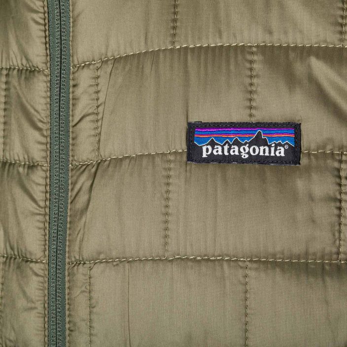 Vyriška apšiltinta striukė Patagonia Nano Puff Hoody sage khaki 3