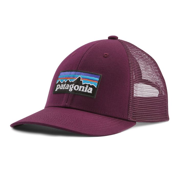 Kepuraitė su snapeliu Patagonia P-6 Logo LoPro Trucker night plum 2
