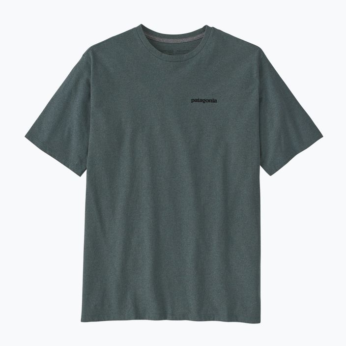 Vyriški Patagonia P-6 Logo Responsibili-Tee trekingo marškinėliai nouveau green 3