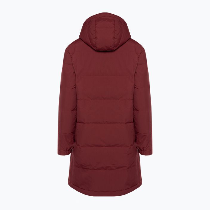 Moteriškas pūkinis paltas Patagonia Downdrift Parka carmine red 2