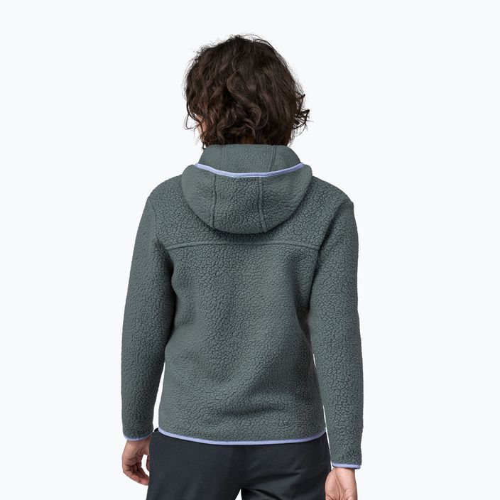 Moteriškas šiltas džemperis Patagonia Retro Pile Hoody nouveau green 2