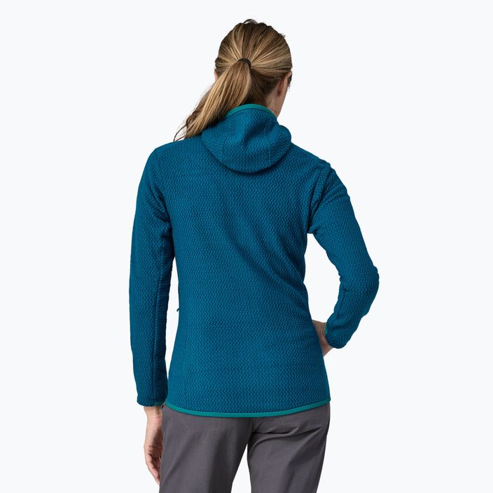 Moteriškas žygio džemperis Patagonia R1 Air Full-Zip lagom blue 3