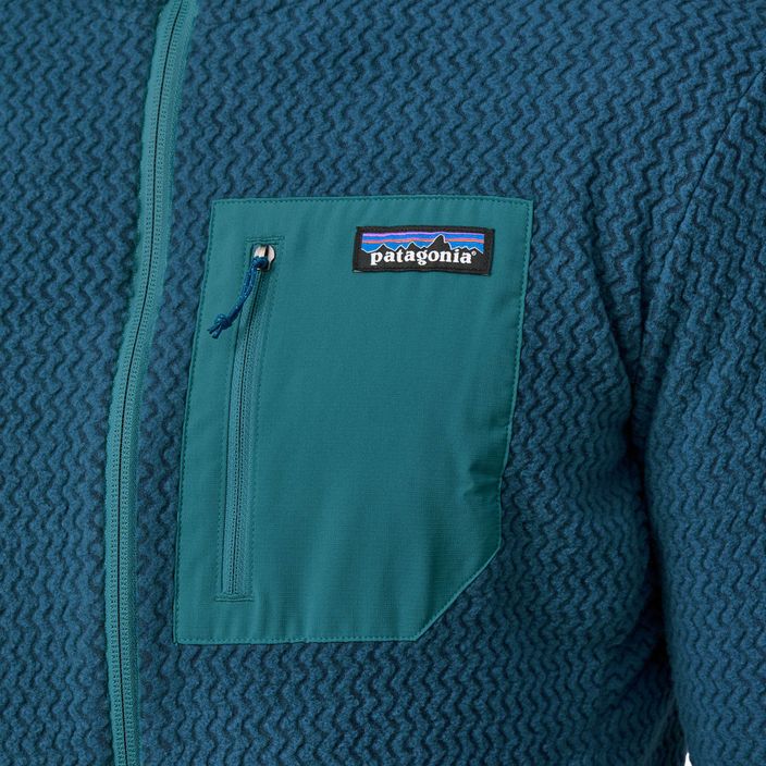 Vyriškas šiltas džemperis Patagonia R1 Air Full-Zip lagom blue 6