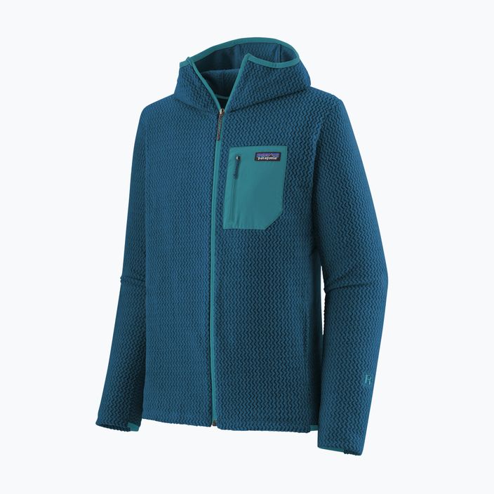 Vyriškas šiltas džemperis Patagonia R1 Air Full-Zip lagom blue 12